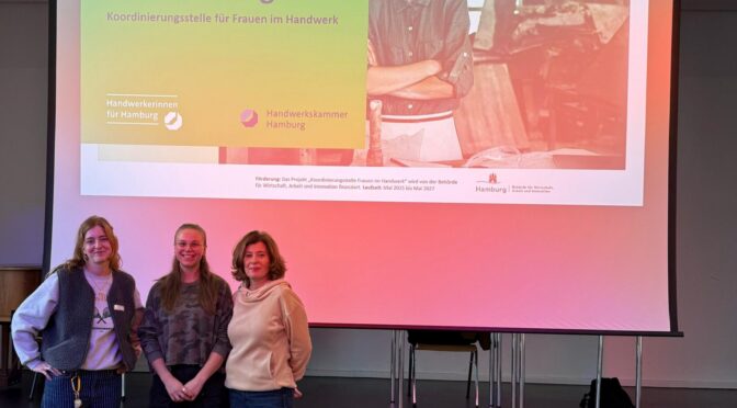 Mentorenprogramm für angehende Handwerkerinnen